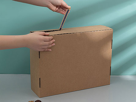 Self Stick Zipper Packaging Boxes